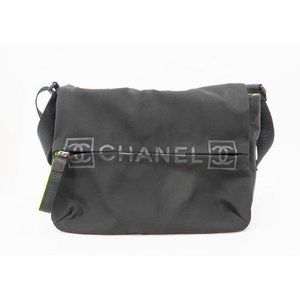 CHANEL Sport Messenger Bag Black